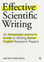 Effective Scientific Writing