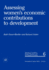 Assessing women's economic contributions to development (PHD 6)