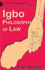 Igbo Philosophy of Law