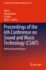 Proceedings of the 6th Conference on Sound and Music Technology (Csmt): Revised Selected Papers (Lecture Notes in Electrical Engineering)