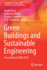 Green Buildings and Sustainable Engineering: Proceedings of Gbse 2019