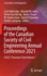 Proceedings of the Canadian Society of Civil Engineering Annual Conference 2021