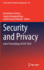 Security and Privacy: Select Proceedings of Icsp 2020