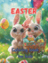 Colorful Easter: Coloring Book Easter Bunnies and Eggs