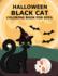 Halloween Black cat Coloring Book For Kids