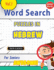 Word Search Puzzles in Hebrew for Seniors - Awesome! Vol.1 - Delta Classics