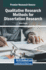 Qualitative Research Methods for Dissertation Research