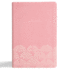 NASB Large Print Thinline Bible, Value Edition, Soft Pink Leathertouch