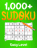 1000+ Easy Sudoku Puzzle Book