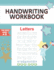 Handwriting Workbook: Handwriting Practice Paper With dotted lines writing pages large size