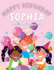 Sophia's Birthday Coloring Book: Customized Book Created Just For You