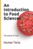 An Introduction to Food Sciences: the Science of Food