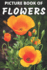 Picture Book of Flowers: Colorful Extra-Large Print Flower Pictures with Names A Gift/Present Book for Alzheimer's Patients and Seniors with Dementia 52 Pages