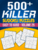 500 Killer Sudoku Volume 25: Fill In Puzzles Book Killer Sudoku Logic 500 Easy To Hard Puzzles For Adults, Seniors And Killer Sudoku lovers Fresh, fun, and easy-to-read