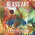 Glass Art 16 Month 2021 Calendar September 2020-December 2021: Square Photo Book Monthly Pages 8.5 X 8.5 Inch