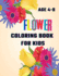 Flower Coloring Book For Kids: Floral Fantasies: Coloring Nature's Most Beautiful Creations