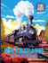 Steam Trains Coloring Book For Kids: Cute Steam Trains & Stations Coloring Pages For Color & Relaxation