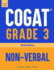 Cogat Grade 3 Non-Verbal: 3 Practice Tests Level 9