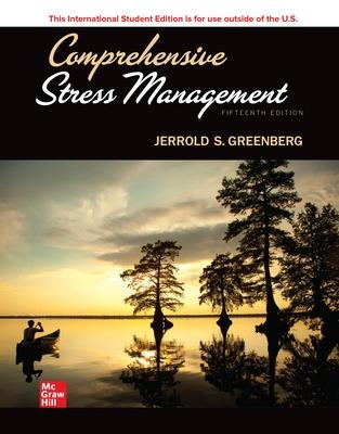 ISE Comprehensive Stress Management - Greenberg, Jerrold