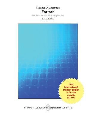 ISE FORTRAN FOR SCIENTISTS & ENGINEERS - Chapman, Stephen