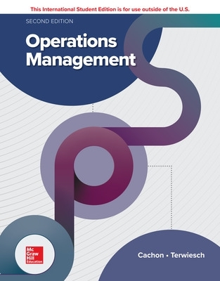 ISE Operations Management - Cachon, Gerard, and Terwiesch, Christian