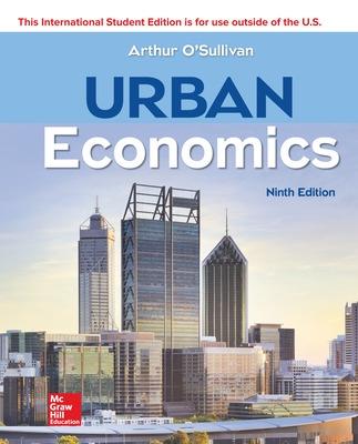 ISE Urban Economics - O'Sullivan, Arthur