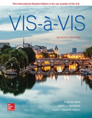 ISE Vis--vis: Beginning French (Student Edition) - Amon, Evelyne, and Muyskens, Judith, and Omaggio Hadley, Alice C.