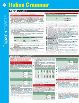 Italian Grammar SparkCharts - SparkNotes
