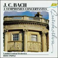 J.C. Bach: 4 Symphonies Concertantes - Alan Hacker (clarinet); Anthony Pike (clarinet); Derek Taylor (horn); Geoffrey Gambold (bassoon); James Sleigh (viola);...