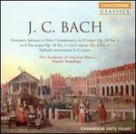 J.C. Bach: Overture, Adriano in Siria; Symphonies; Sinfonia Concertante in C major