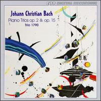 J.C. Bach: Piano Trios, Op.2 & 15 - Harald Hoeren (harpsichord); Harald Hoeren (hammerflugel); Philipp Bosbach (cello); Trio 1790