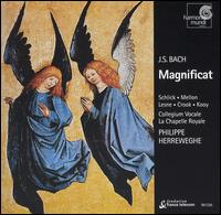 J.S. Bach: Magnificat - Agnès Mellon (soprano); Barbara Schlick (soprano); Gérard Lesne (alto); Howard Crook (tenor); Peter Kooij (bass);...