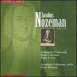 Jacobus Nozeman: Sonatas for Violin and Basso Continuo Opus 2