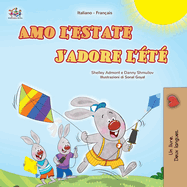 J'adore l't (Livre pour enfants bilingue italien-franais)