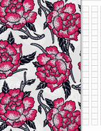 Japanese Writing Practice Book: Genkouyoushi Paper for Notetaking & Practice of Kana & Kanji, Roses Of Japan Cover