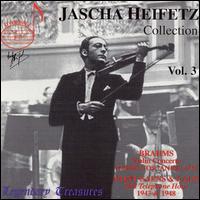 Jascha Heifetz Collection, Vol. 3 - Jascha Heifetz (violin); Milton Kaye (piano)