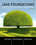 Java Foundations: Introduction to Program Design & Data Structures