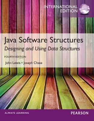 Java Software Structures,International Edition - Lewis, John, and Chase, Joseph