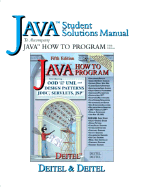 Java Student Solutions Manual to Accompany Java How to Program