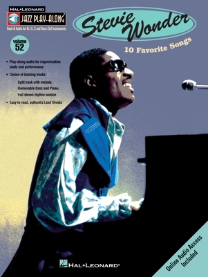 Jazz Play Along Volume 52: Stevie Wonder - Wonder, Stevie (Composer)