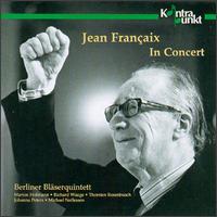 Jean Franaix in Concert - Gabriele Bastian (oboe); Helga Moller (flute); Holger Straube (bassoon); Jean Franaix (piano); Johanna Peters (viola);...