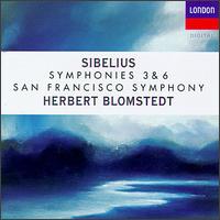 Jean Sibelius: Symphonies 3 & 6 - San Francisco Symphony; Herbert Blomstedt (conductor)