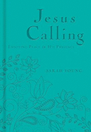 Jesus Calling (Deluxe)-Teal Leathersoft