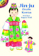 Jin-Ju from Korea Sticker Paper Doll