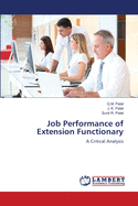 Job Performance of Extension Functionary
