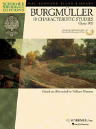 Johann Friedrich Burgmuller - 18 Characteristic Studies, Opus 109 Book/Online Audio