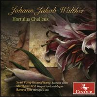 Johann Jakob Walther: Hortulus Chelicus - Barrett Sills (baroque cello); Matthew Dirst (organ); Matthew Dirst (harpsichord); Yung-Hsiang Wang (baroque violin)