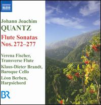 Johann Joachim Quantz: Flute Sonatas Nos. 272-277 - Klaus-Dieter Brandt (baroque cello); Lon Berben (harpsichord)