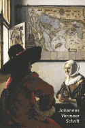 Johannes Vermeer Schrift: De Soldaat en het Lachende Meisje Artistiek Dagboek voor Aantekeningen Stijlvol Notitieboek Ideaal Voor School, Studie, Recepten of Wachtwoorden