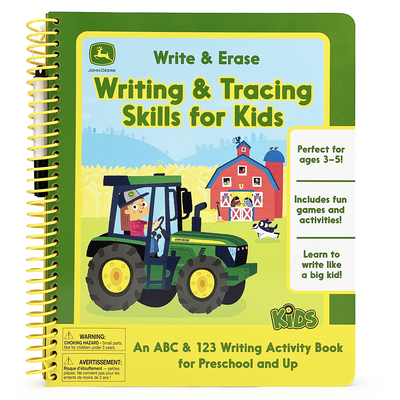 John Deere Kids Write & Erase Writing & Tracing Skills for Kids - Cottage Door Press (Editor)